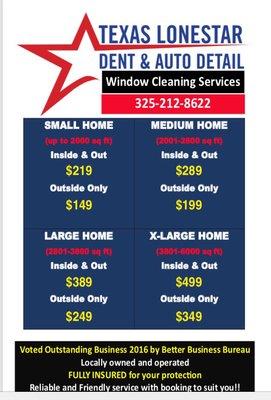 Commercial and Residential Window Cleaning