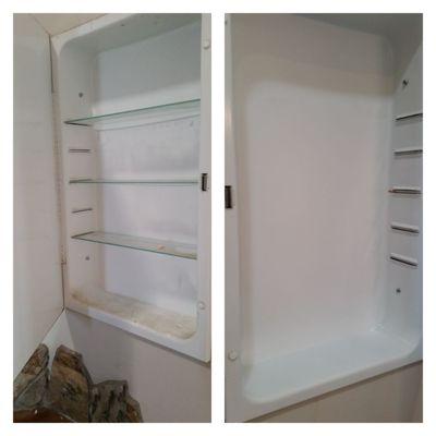 Medical cabinet cleaning