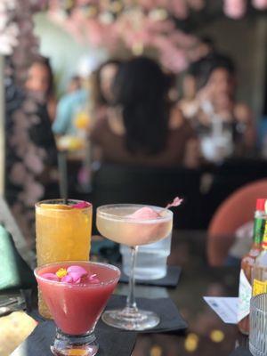 Strong drinks, gorgeous backdrop