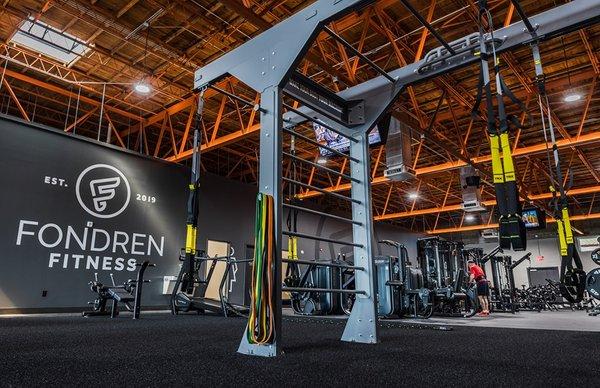 Our TRX functional training zone has everything you need to