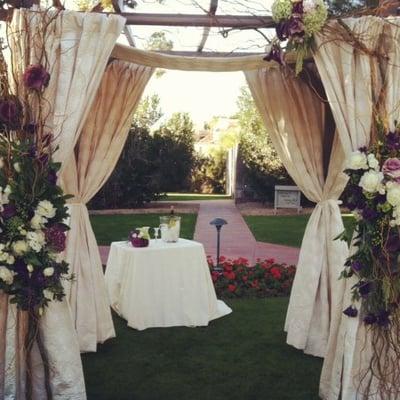 Luxurious Wedding canopy fabric included