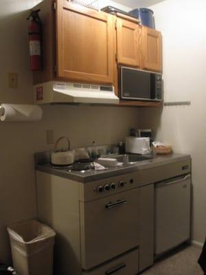 Room with kitchenette