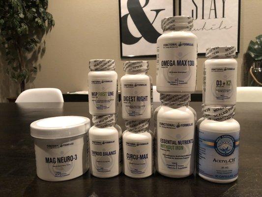 Second set of supplements that made me feel poisoned and hung over for three months