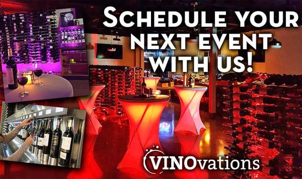 Schedule your next event with VINOvations