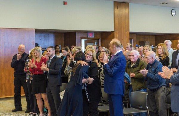 Meghan F. George's Inauguration as the new Mayor of the City of Lakewood (photo from twitter) -- 01/1/2020