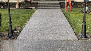 exposed aggregate concrete