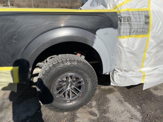 Body Repair 
2019 Ford Raptor