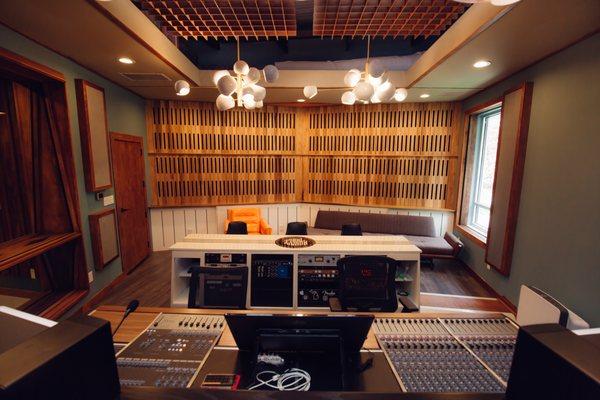 Studio A console room.