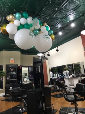 It's always a celebration when you come here for hair pampering!