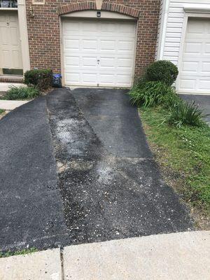 Started the job 2020 in Nov, they were supposed to come back to finish covering up the driveway and seal it. But they never responded.