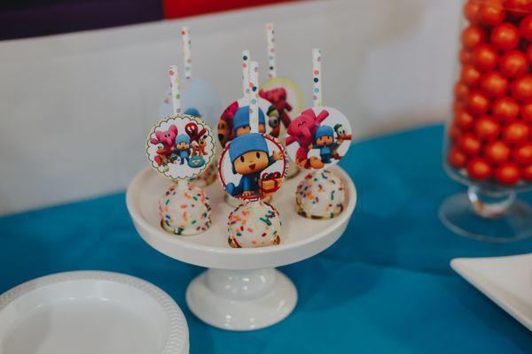 The cake pops were super popular