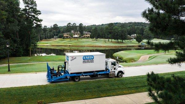 Units Delivery Truck and Robo Delivery System