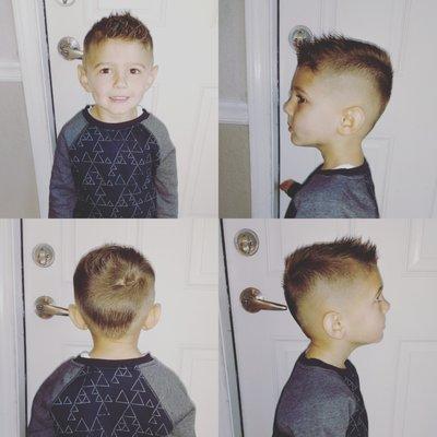 We enjoy kids cut @no7salonandspa