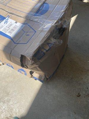 This was delivered this way today