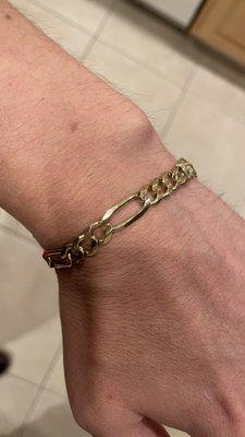 Gold bracelet