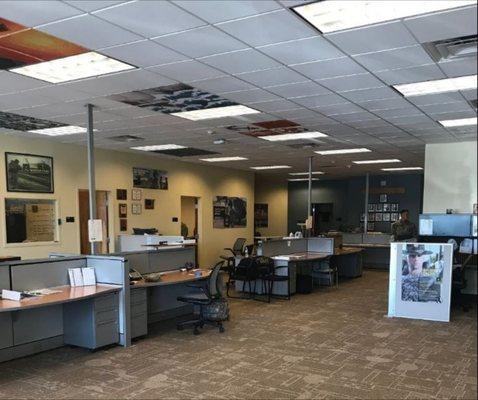 Inside View of our Recruiting Office