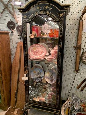 This gorgeous curio is full of unique vintage goods