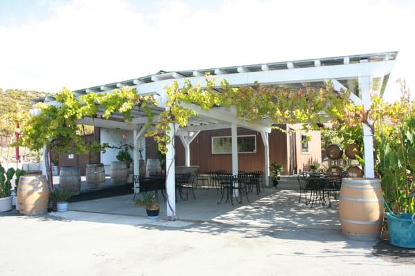 Relax Outside in Our Spacious Patio Area (great for Group Events!)