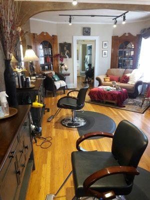 Come visit our beautiful, inviting salon for all of your hair and skincare needs!