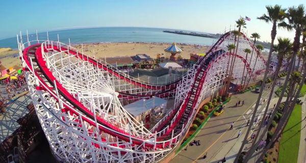 Near the Beach Boardwalk Coaster