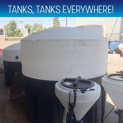 We well mix tanks in many different sizes. Induction units are available too. Complete mixing stations on the go are available as well.