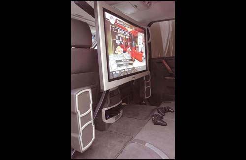 TV in a Vehicle!