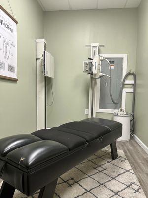 X-ray exam room