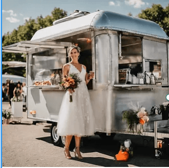 Food Truck Trailer Catering Wedding