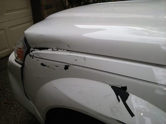 My truck was fixed in a matter of days. The insurance told me at keadt 2 weeks