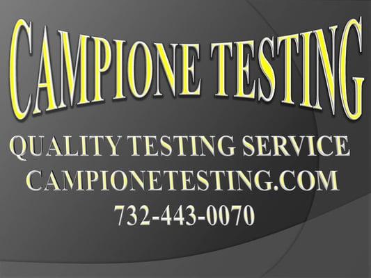 Campione Testing inc