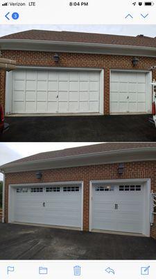 CHI Stamped Carriage House Doors