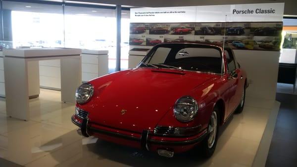 Got to take a look at a classic Porsche and some really cool cars. Be sure to stop by, grab some lunch and take a tour.