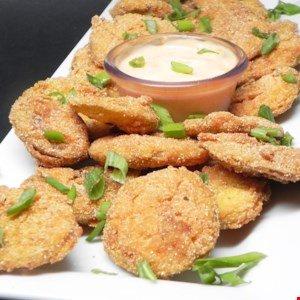 One of our Signature Meals "Fried Green Tomatoes"