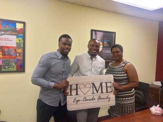 Congratulations to my client on his new home! Bachelor's pad. Pleasure working with you.