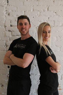 District Academy TCRG instructors Joe Duffey and Bernadette Devereaux are both former Broadway cast members in Lord of the Dance.