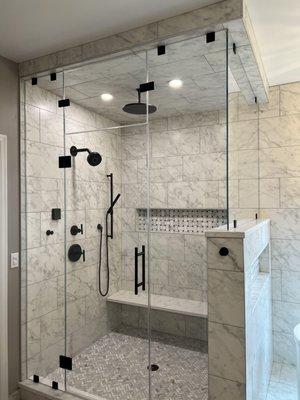 Custom Steam Shower Enclosure