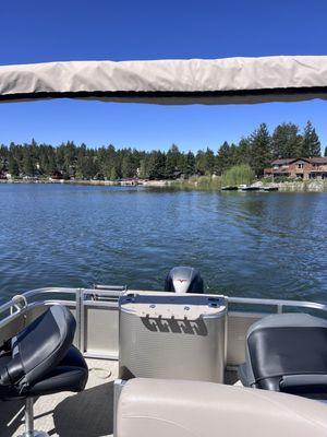 Funtoon on big bear lake!