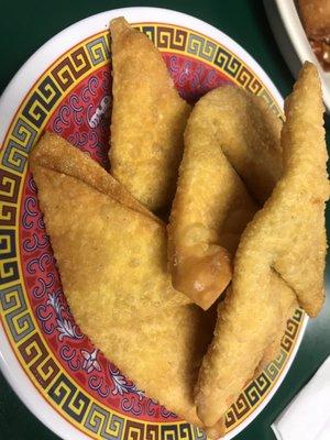 Fried won tons