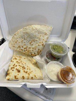 Beef quesadillas