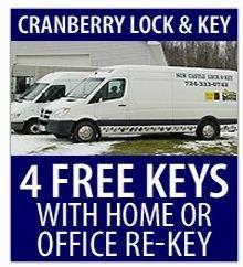 Cranberry Lock and Key