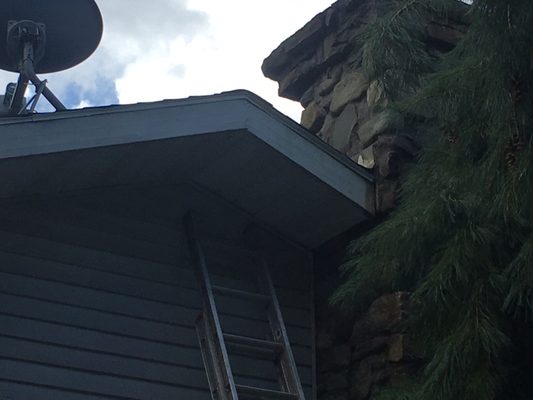 Soffit/roof repair