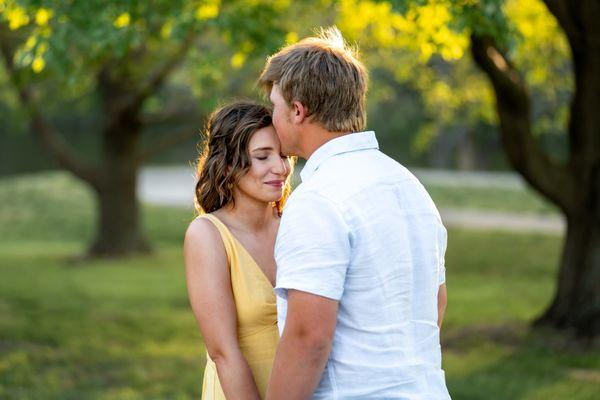 Engagement, Couple, golden hour