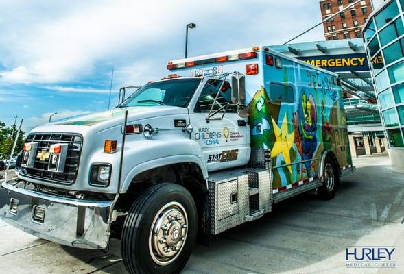 Hurley Children's Hospital      STAT EMS SPLASH Ambulance