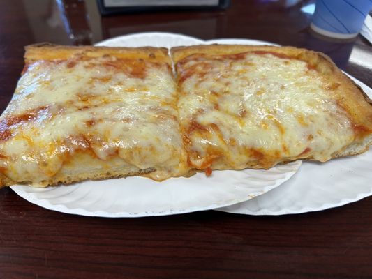 Sicilian Pizza slices