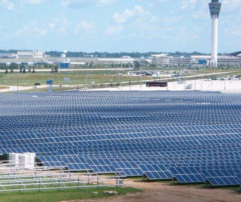 Indianapolis Airport Solar Field