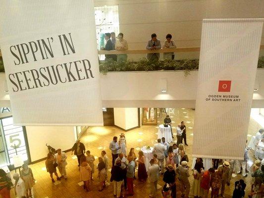 Ogden Museum Party: Sippin' In Seersucker