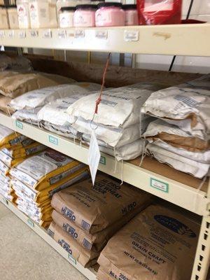 Bulk flour