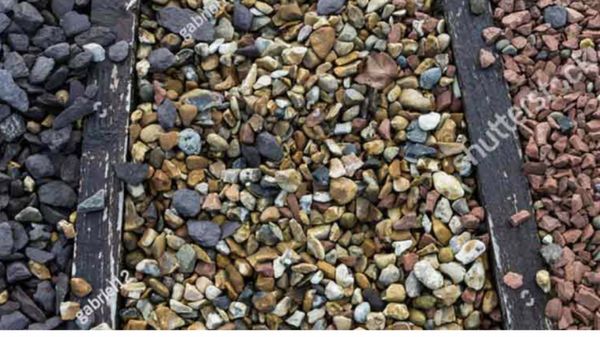 Different stones for landscaping