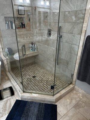 Shower done