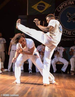 Capoeira is for everyone! Learn capoeira's self-defense,  movements, dance, music, and acrobatics